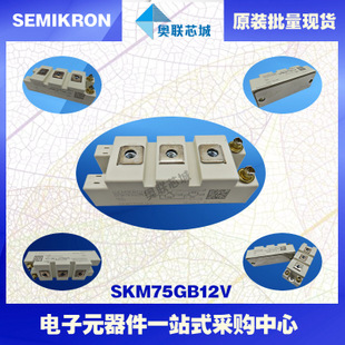 SKM75GB12V功率西门康IGBT模块,现货直销,欢迎选购